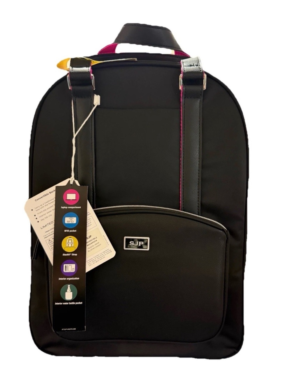 American Tourister Black Convertible Backpack